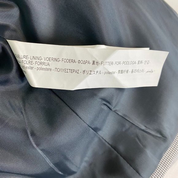 Zara - Houndstooth - Basic Blazer - Size 10 - Picture 4 of 8